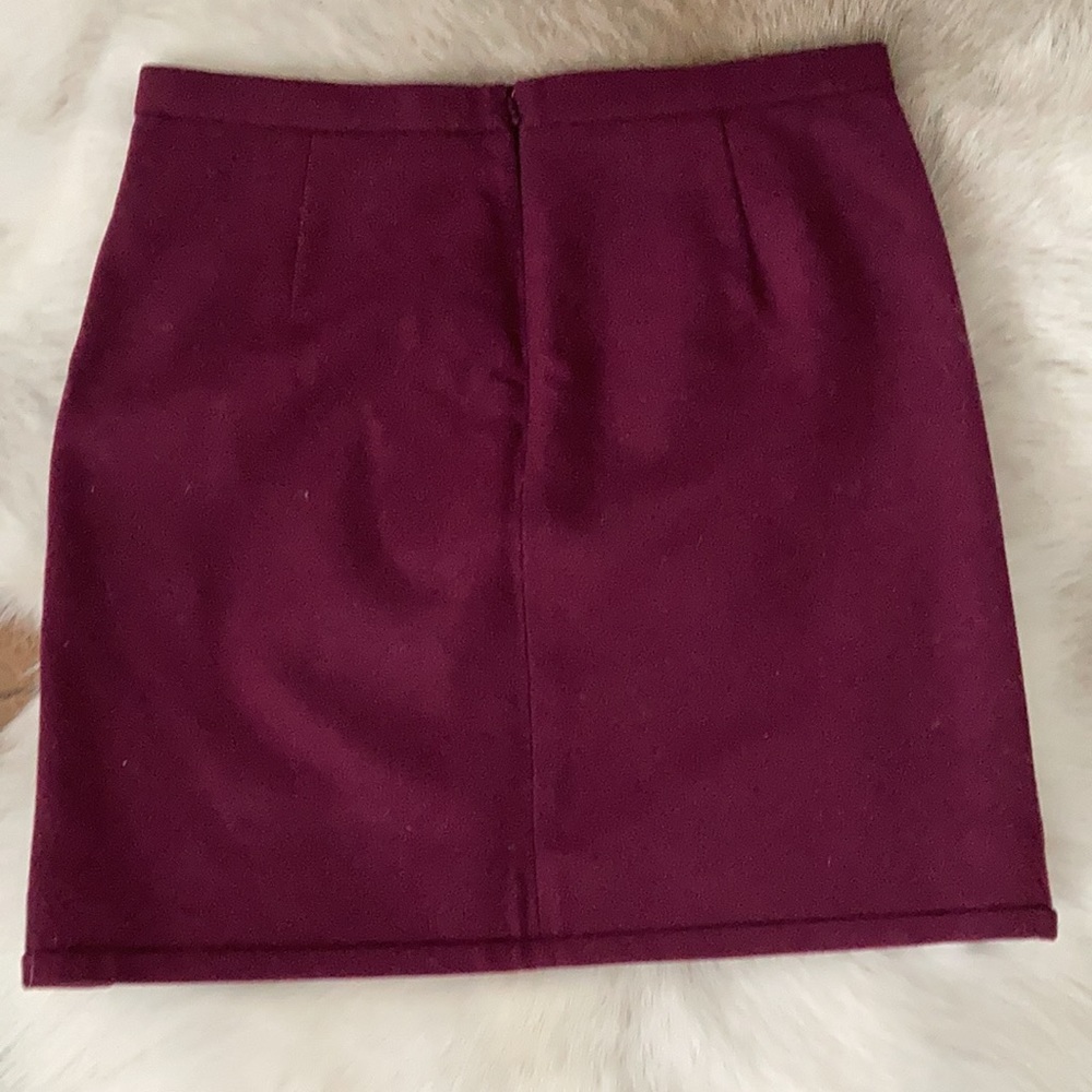 NWT J Crew Wool Blend Skirt